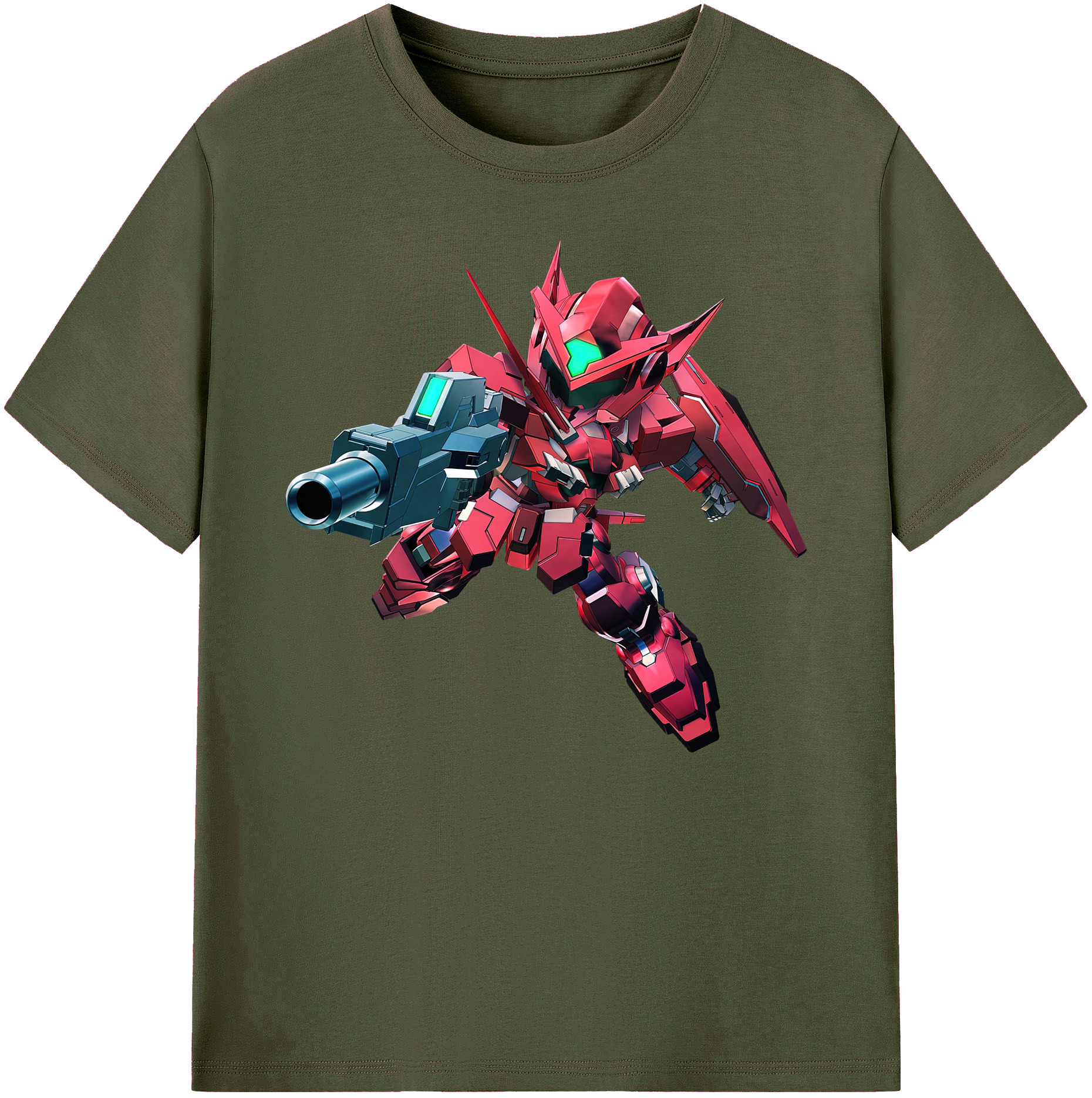 （画像用） 機動戦士ガンダム Mobile Suit Gundam 綿100％ メンズ半袖Tシャツ｜肌触りやわらか＆通気性